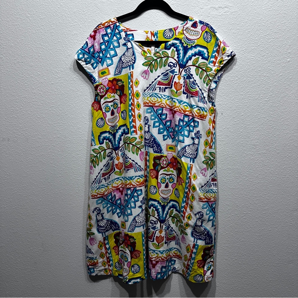 Uncle Frank Multicolor Graphic Dress